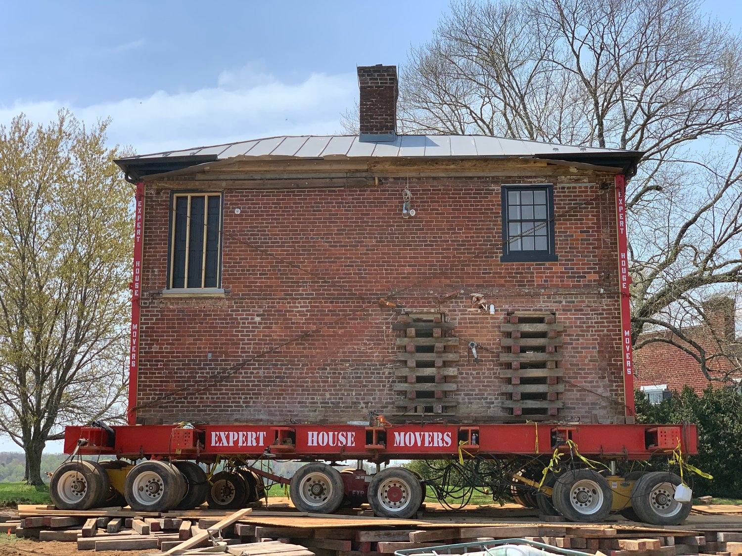 house being moved